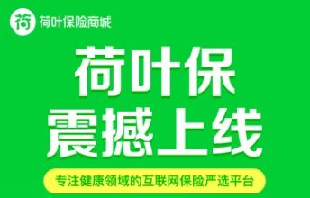 荷叶保险商城正式上线,引领健康保障新风向