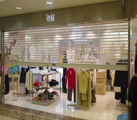 宁河区商场透明电动卷帘门 选择专业厂家，保障商城安全与美观